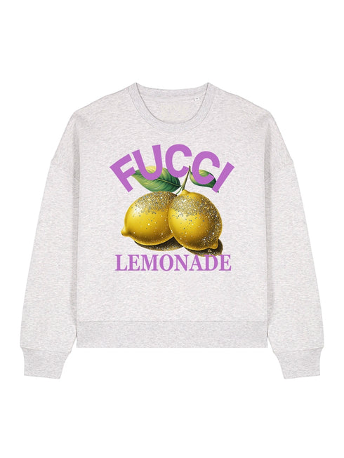 Kastenförmiger Pullover Fucci Lemonade Lila